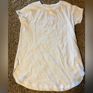 white zara top